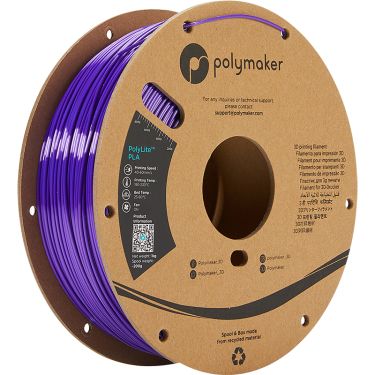 Polymaker PolyLite PLA Silk - Purple - 1.75mm - 1kg
